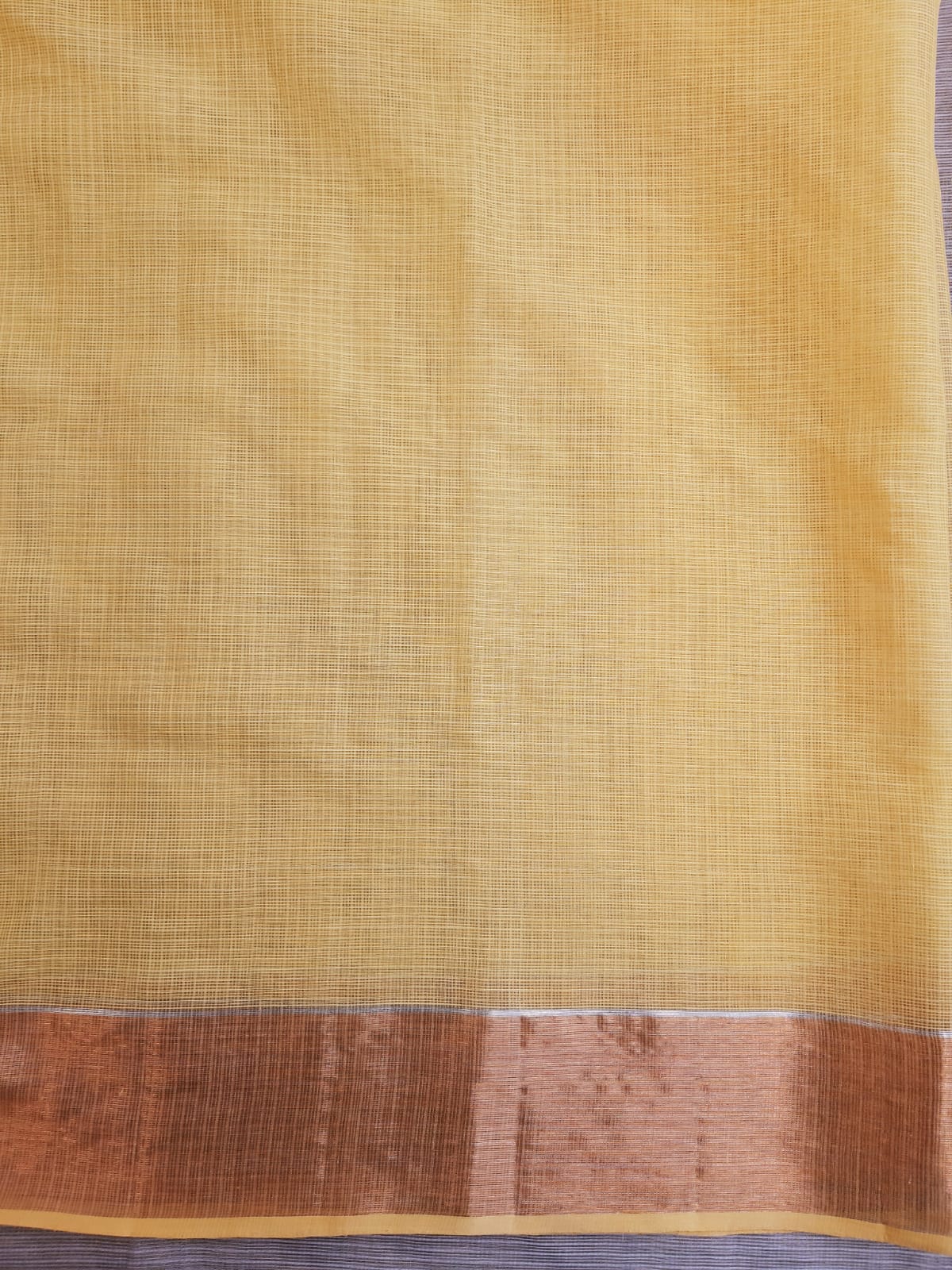 Kota Gulbahar Buta Zari With Badla Meena Saree