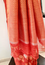 Load image into Gallery viewer, Kota Gulbahar Buta Zari With Badla Meena Saree
