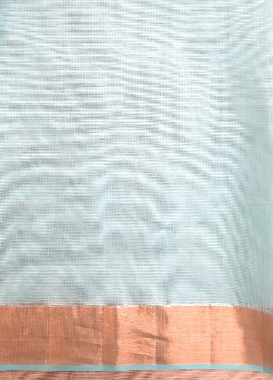 Kota Gulbahar Buta Zari With Badla Meena Saree