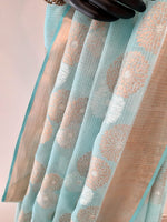 Load image into Gallery viewer, Kota Gulbahar Buta Zari With Badla Meena Saree
