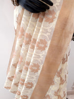 Load image into Gallery viewer, Kota Sada Kashmiri Jaal Mercerized With Zari Buti Saree

