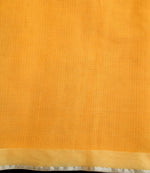 Load image into Gallery viewer, Kota Cotton Silver Thread and Zari Buti Saree
