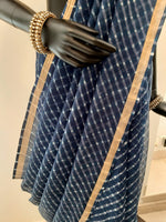 Load image into Gallery viewer, Kotah Silk Leheriya Saree with Zari Border

