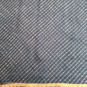 Kotah Silk Leheriya Saree with Zari Border
