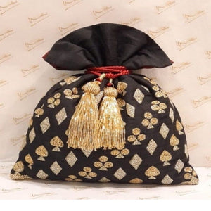 Dupion Potli 