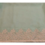 Load image into Gallery viewer, Kota Silk Jade Design Resham Border Saree

