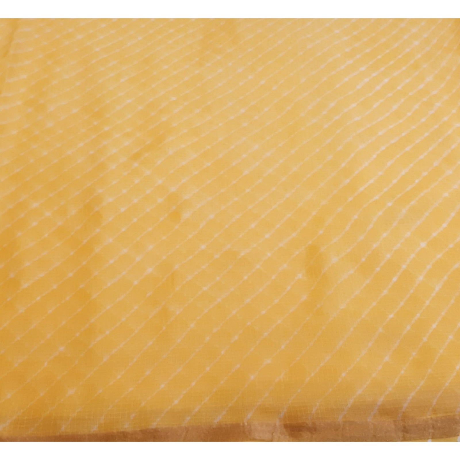 Kotah Silk Leheriya Saree with Zari Border